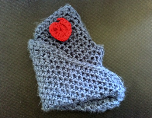 My friend crocheted mobius strip handwarmers for me. Aren't they the best?!?