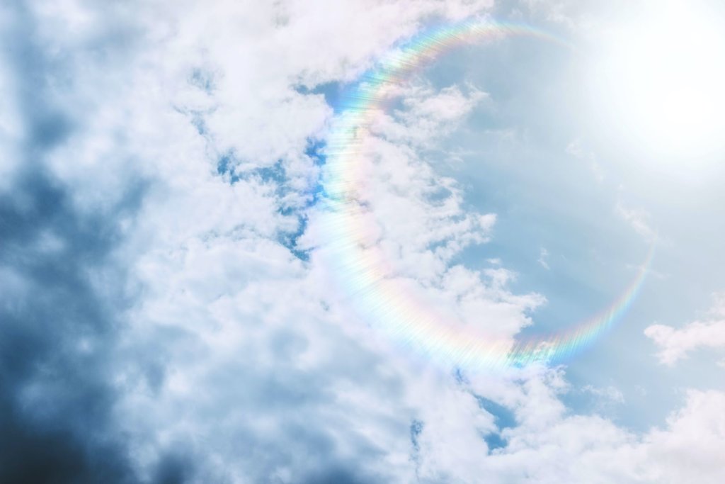 rainbow cloud