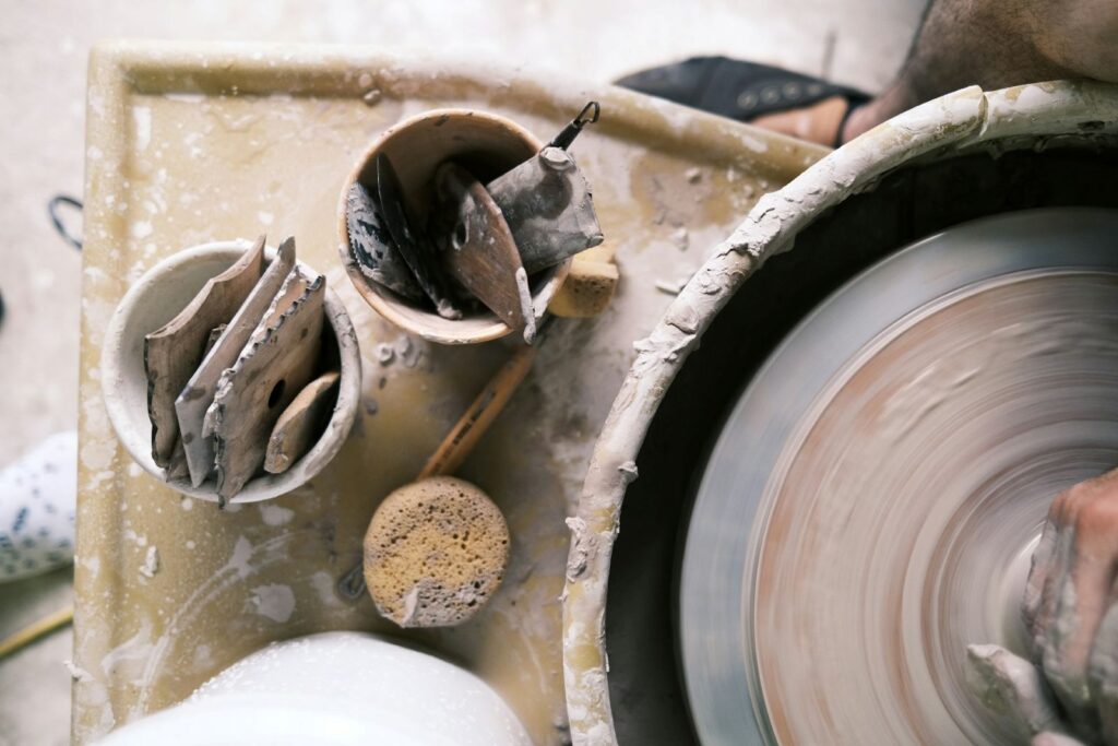pottery
