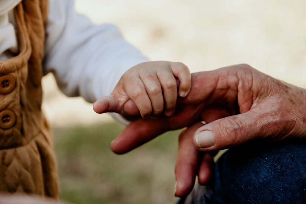 grandparent and grandchild